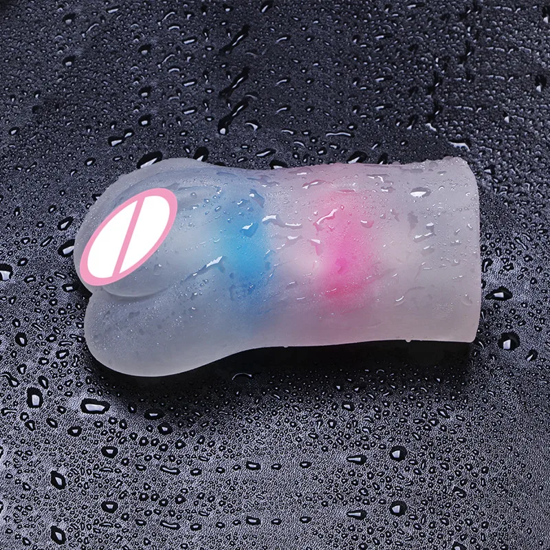 Хрустальная Мужская чашка для мастурбации портативная ручная Реалистичная