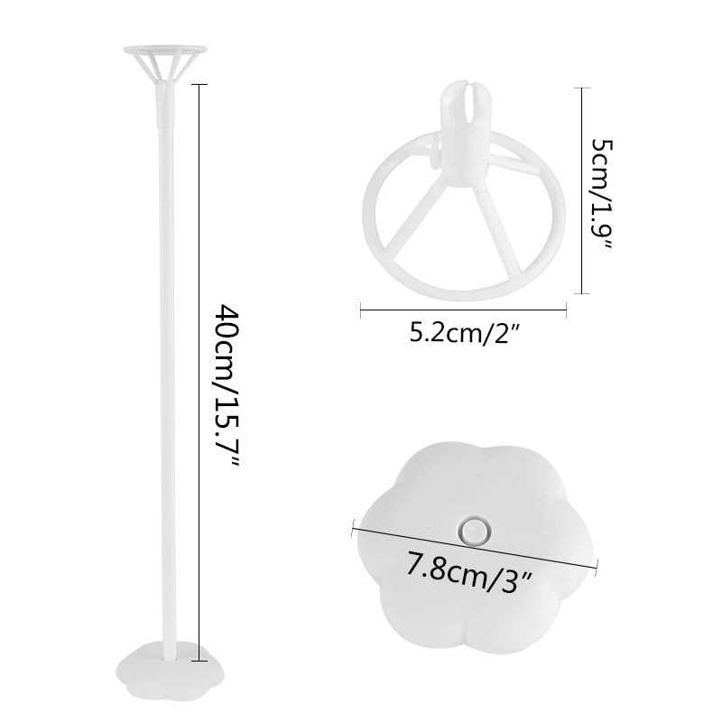 Подставка для воздушных шаров пластиковый держатель 3 шт./лот