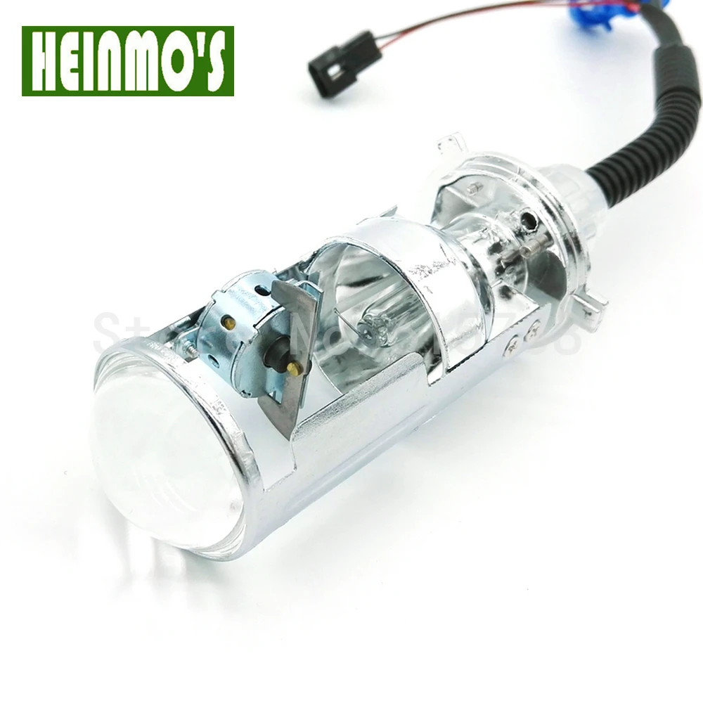 12V 35W H4 Bi xenon объектив Автомобильный источник света HID hid комплект дальний свет 6000K