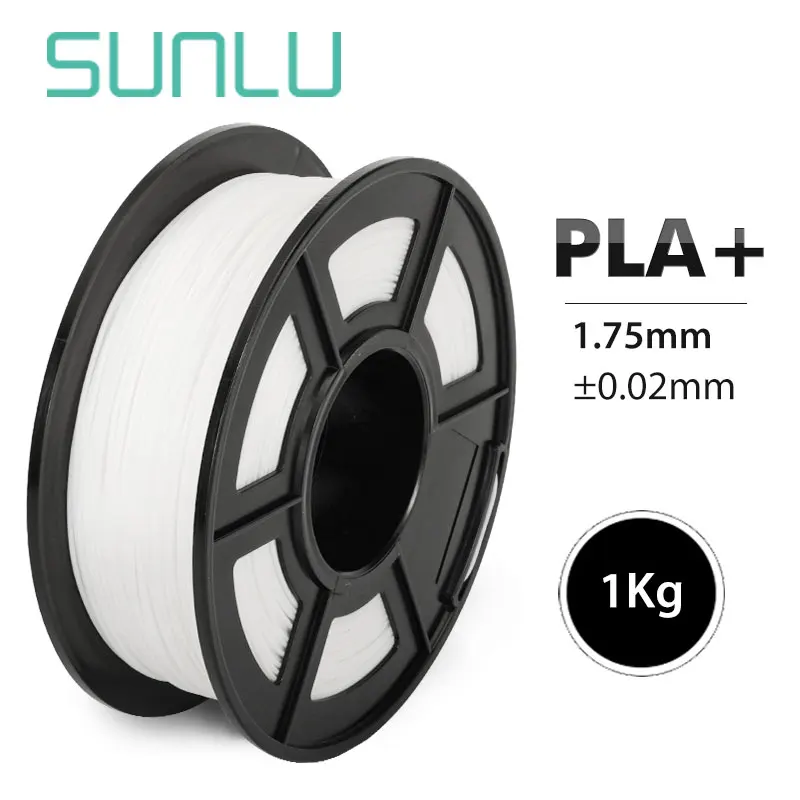 SUNLU PLA + Филамент 1 75 мм 100% без пузырьков Plus 3d принтер сублимационная печать с