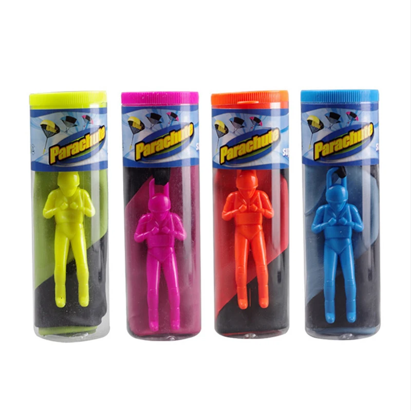 Детская игрушка-парашют с ручным броском искусственный солдат парашют цветное