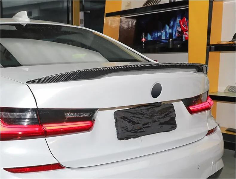 Спойлер из углеродного волокна для BMW 3 серии G20 G28 318 320 325 328 330 335 2019 2020 2021 2022 Высокое