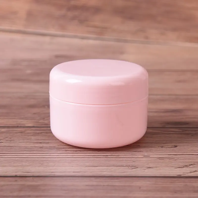 100g pink 10/20/50/100 г мини-контейнер для крема для лица косметический пустые банки горшки Макияж жидкий крем увлажняющий бальзам для губ контейнер - Цвет: 100g pink