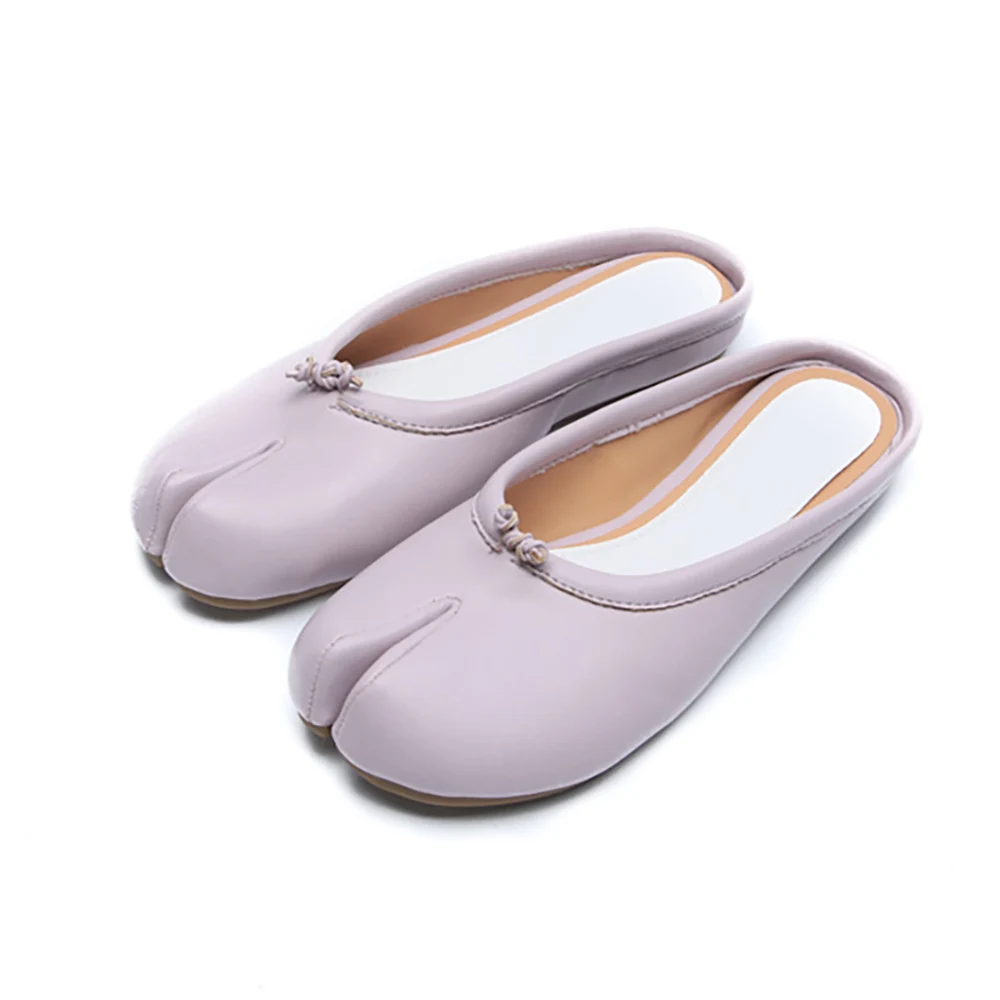 

Microfiber Flat Shoes Women Split Toe Two Styles Lazy Casual Shoes Ladies 2020 New Women Loafers Pregnant