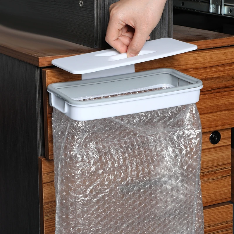 

Дверная корзина для шкафов, быстрая подставка для мусора, держатели для хранения инструментов, компактные корзины для мусора