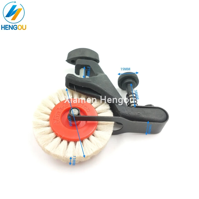 1 пара H0680 Бесплатная доставка Hengoucn SM74 щетка колесо в сборе для бумаги CD74 печатная
