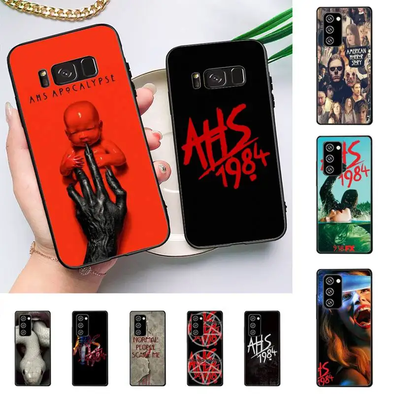

American Horror Story AHS 1984 Phone Case For Samsung Galaxy Note10Pro Note20ultra for note20 note10lite M30S Back Coque