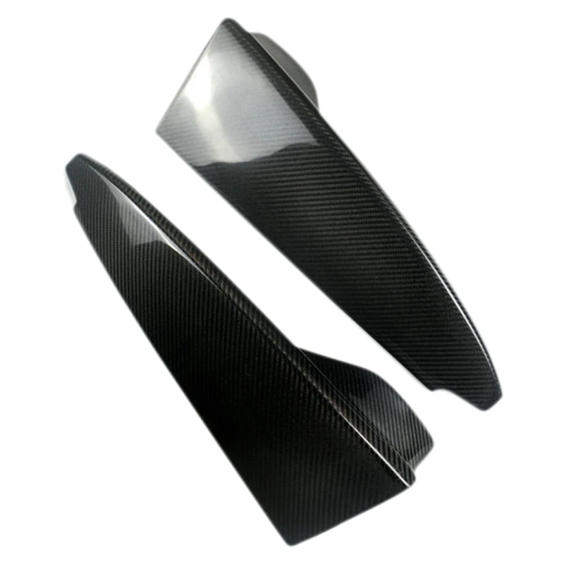 

for Mercedes Benz W205 C43 C63 2015-2019 Carbon Fiber Rear Bumper Splitter Fins Trim