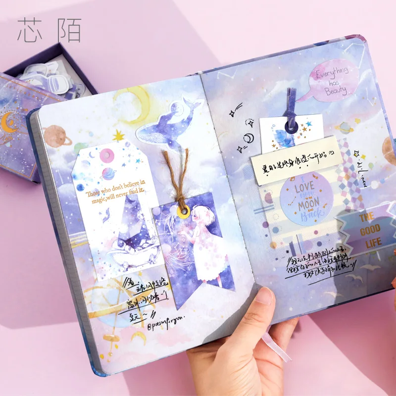 Simno маленький свежий дневник блокнот для студентов колледжа милый личный