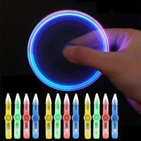 adeeing led colourful luminous spinning pen rolling pen ball point pen learning office supplies random color r60