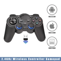 2 4ghz controller gamepad android wireless joystick joypad with otg converter for mobile phone pc tablet smart tv ps3 universal