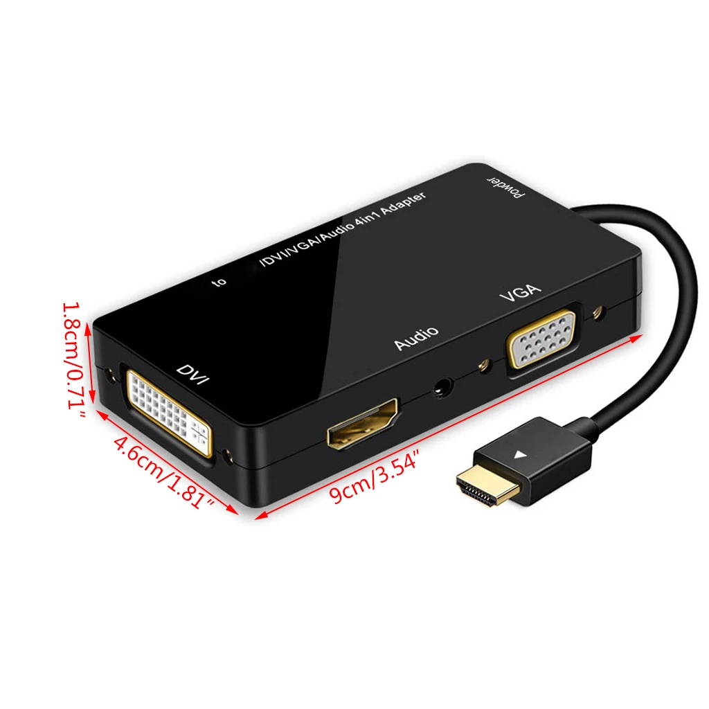 4K HDMI-   DVI VGA    HDTV PS3  4--1