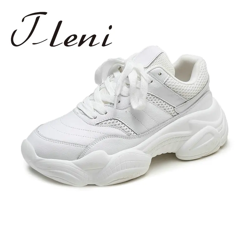 Кроссовки для бега Женская Осенняя обувь Удобная дышащая на плоской подошве из