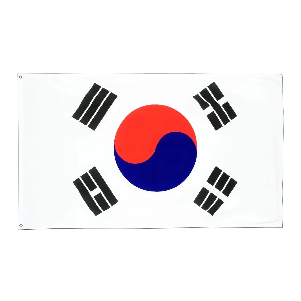 Jonin подвесной 90*150 см kor kr Флаг Южной Кореи для украшения
