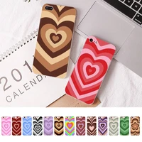 sweet color love coffee heart phone case for iphone 13 11 12 pro xs max 8 7 6 6s plus x 5s se 2020 xr case