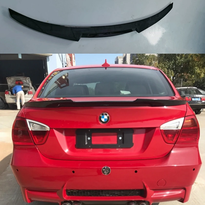 

Задний спойлер багажника из АБС-пластика M4, подходит для BMW E90 318i 320i 325i 330i 2005 -2011