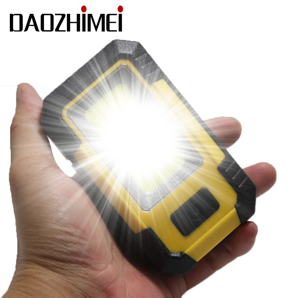 

outdoor led work light Built-in battery usb Rechargeable camping portable lantern LED Emergency Car Repairing Light light lamp