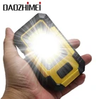 Уличный светодиодный рабочий светильник со встроенным аккумулятором, портативный фонарь с зарядкой от usb для кемпинга, светодиодный аварийный светильник для ремонта автомобиля светильник лампа