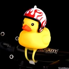 Звонок велосипедный с светильник кой, сигнал на руль велосипеда светильник-желтый, небольшая утка, жесткий шлем, оборудование для велоспорта, колокольчик, 2020