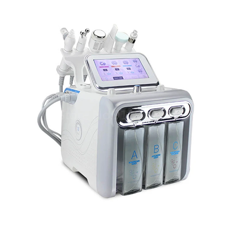 

Massage Vacuum Face Cleaning Hydro Water Oxygen Jet Peel Machine Pore Cleaner BIO Light RF Beauty Skin Care Device