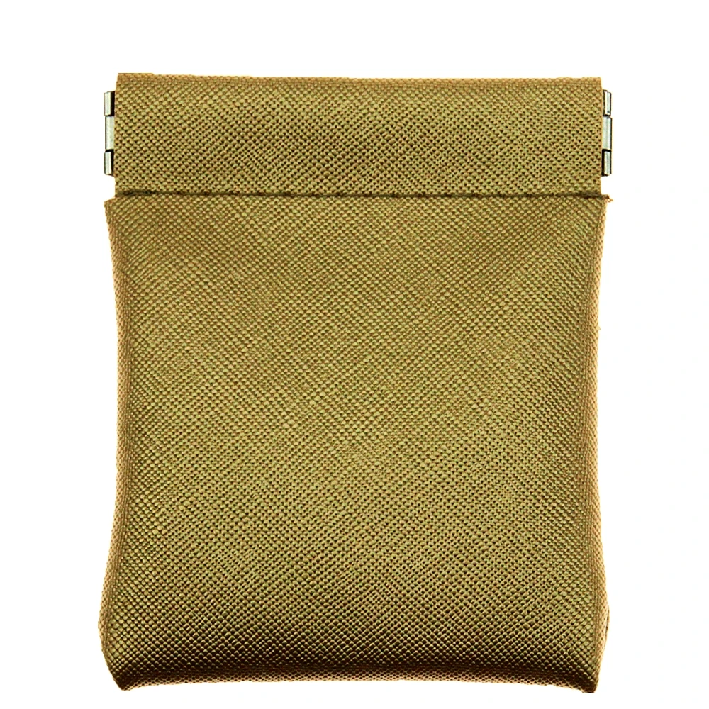 Модный однотонный кошелек из искусственной кожи для мужчин и женщин тонкий