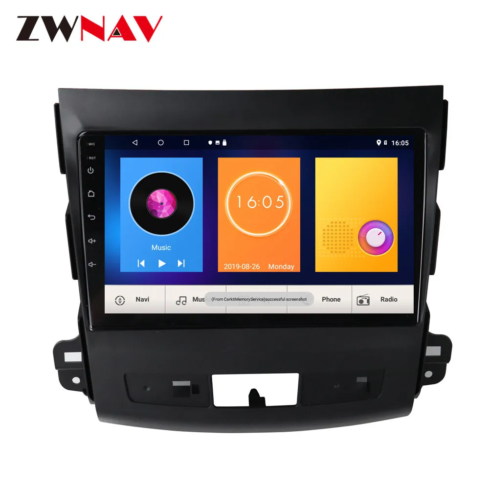 Android 9,1 автомобильный dvd gps; Мультимедийный проигрыватель для Mitsubishi Outlander xl 2 Автомобильный gps navi Аудио Видео плеер 4007 радио Тип рекордер