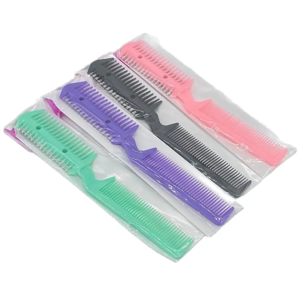 

90pcs/Lot Wholesale Professional Hairdressing Thinning Trimmer Hair Razor Comb Scissor
