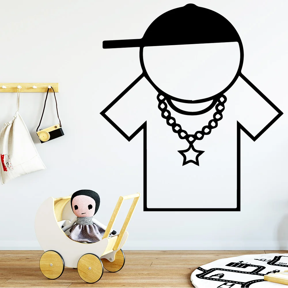 Настенные стикеры в новом дизайне мужские украшения для дома с изображением