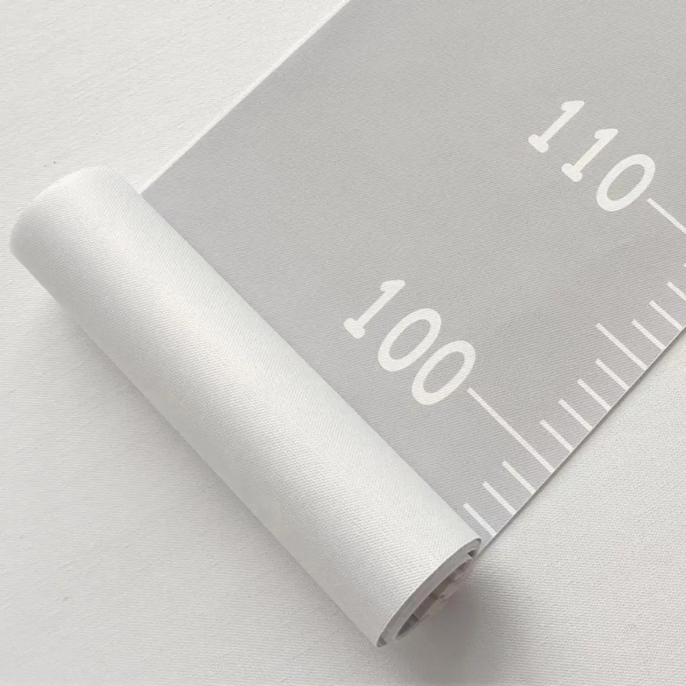 Съемная Линейка в нордическом стиле для измерения высоты однотонная Настенная