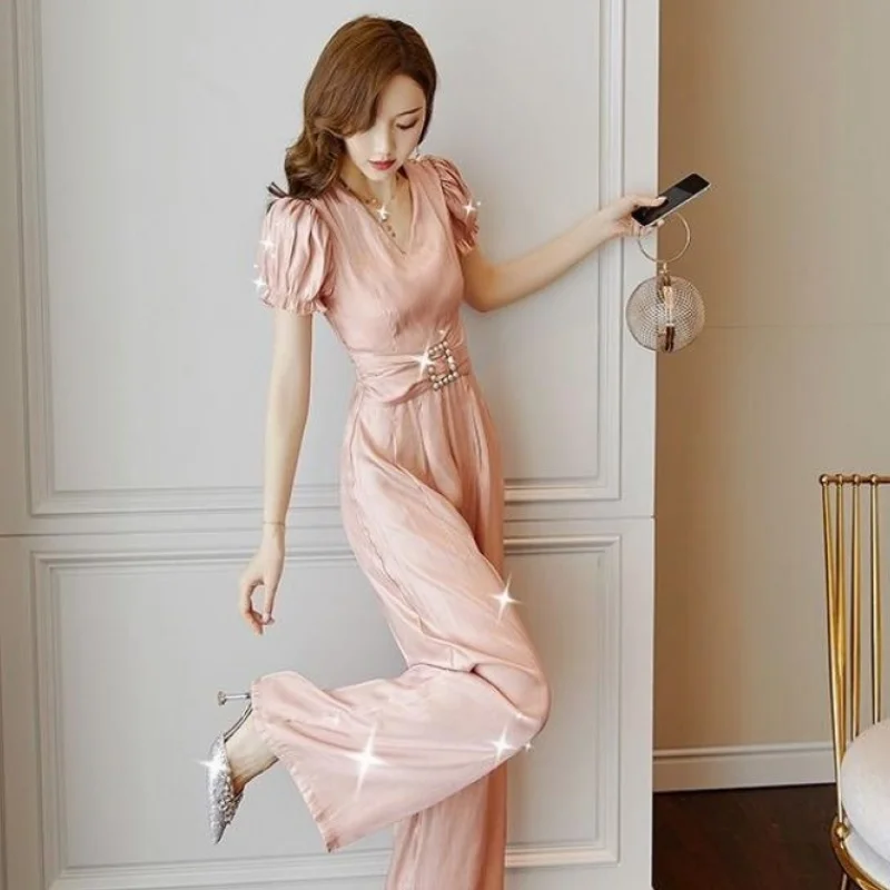 

Шифоновые Комбинезоны, женские комбинезоны с поясом, комбинезоны, цельные штаны, модные, Combinaison Femme Salopette Macacao Feminino, боди