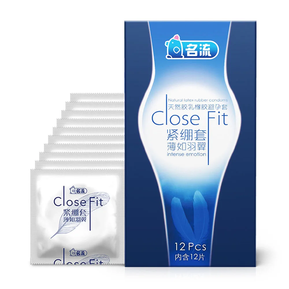 Mingliu 12 шт. ультратонкие супер плотные рукава для пениса плотно - Цена: 248.36