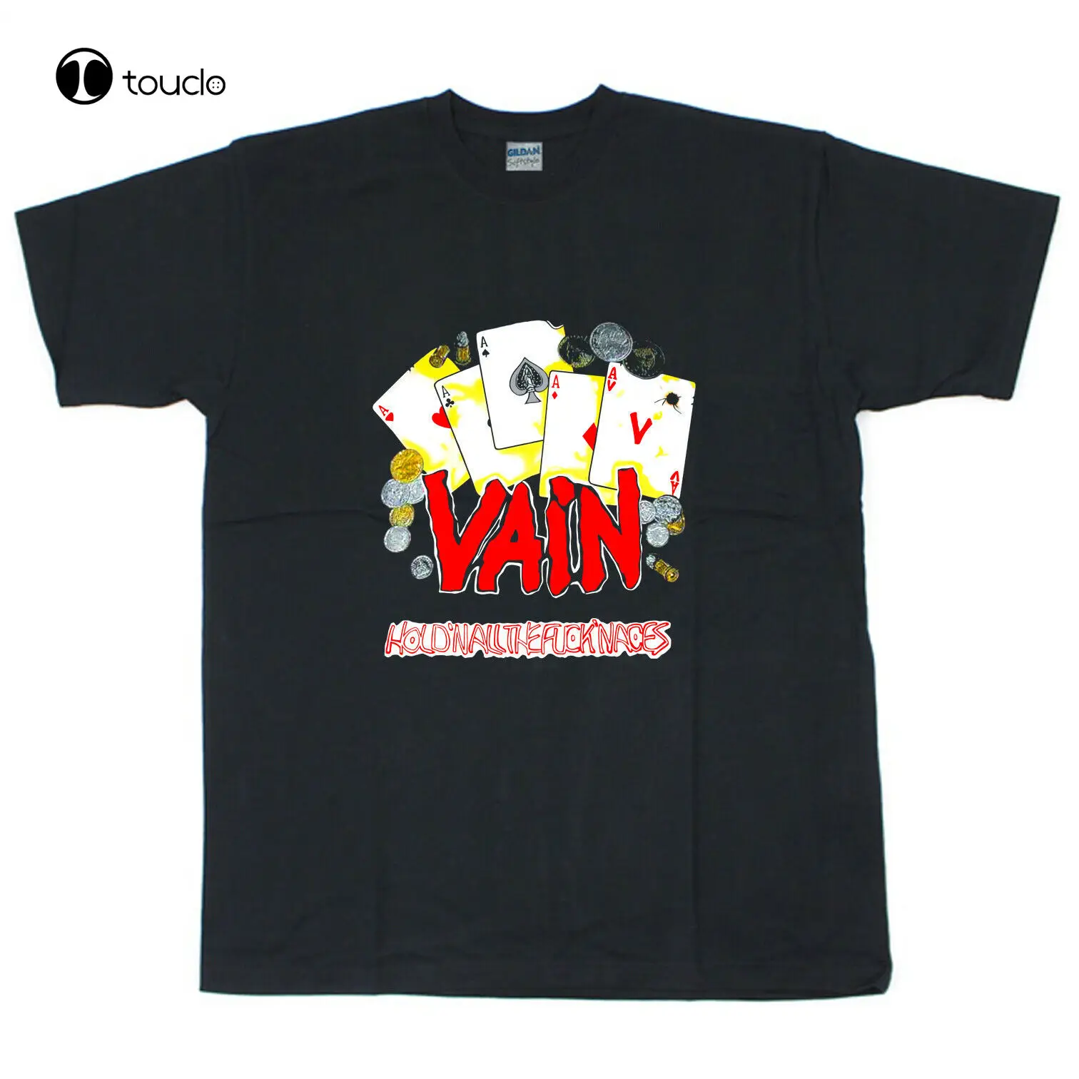 

New T-Shirt 1989 Vain No Respect Uk Tour Size S - 5Xl Cotten Tee Shirt Unisex