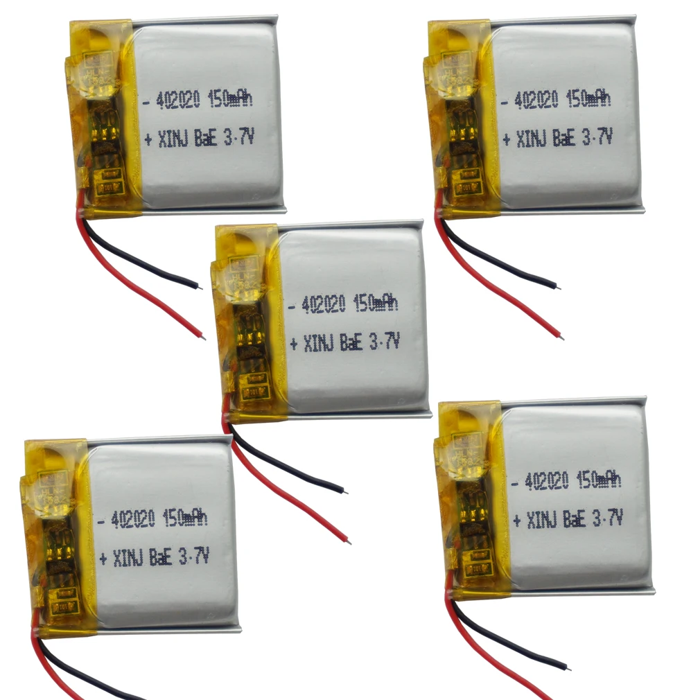 XINJ 3 7 V 150 mAh литий-полимерный аккумулятор Lipo 402020 для GPS спутниковой навигации