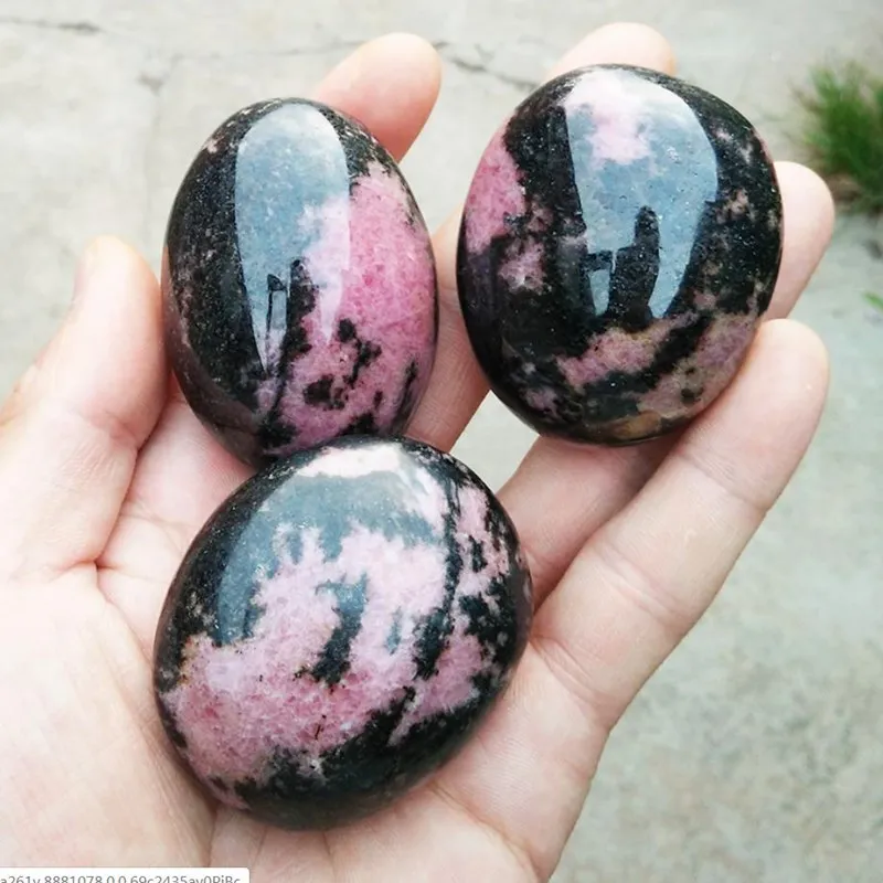 Турмалиновый пальмовый камень сливы драгоценные камни натуральный кварц