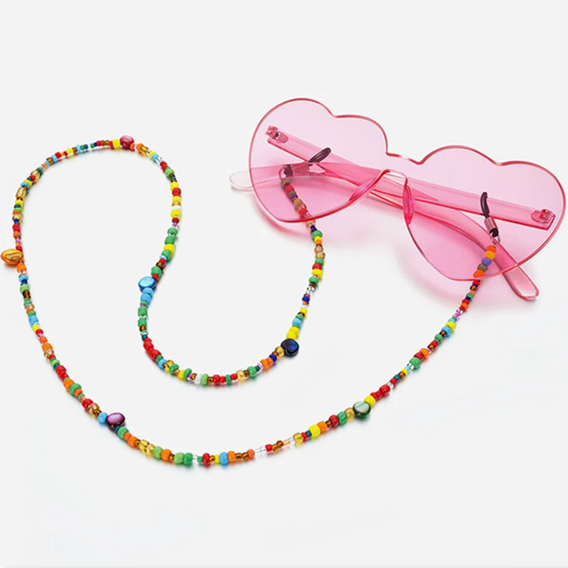 1 шт. Женская Нескользящая цепочка для очков | Аксессуары одежды