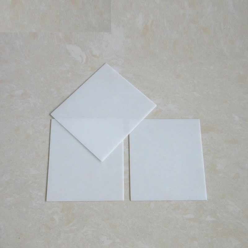 Alumina Ceramic Sheet Large Size 114*114mm High Temperature Resistant Non-porous Ceramic Heat Sink Thermal Conductive Ceramic