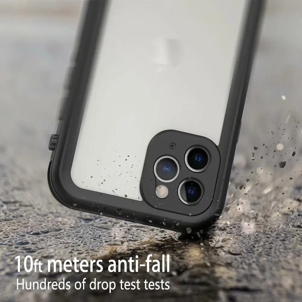 Водонепроницаемый чехол для iPhone 11 X XS Max противоударный чехол для плавания и дайвинга для iPhone 7 8 открытый подводный водонепроницаемый чехол для телефона