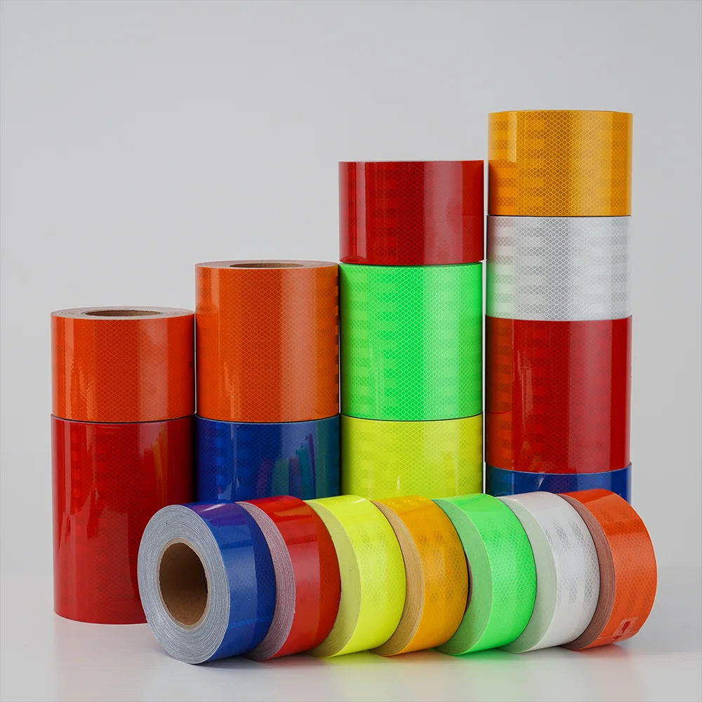 Суперпрочная светоотражающая лента 10 см * 3 м Автомобильная наклейка s