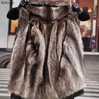 Куртка мужская зимняя с воротником из енота, размера плюс