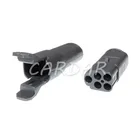 1 Комплект 5-контактный автоматический электрический разъем, жгут проводов, водонепроницаемые розетки