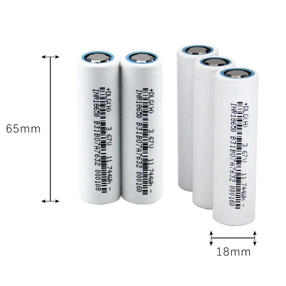 INR18650 перезаряжаемая батарея 3 7 V 3200mAh литий-ионная высокой разрядки для фонарика