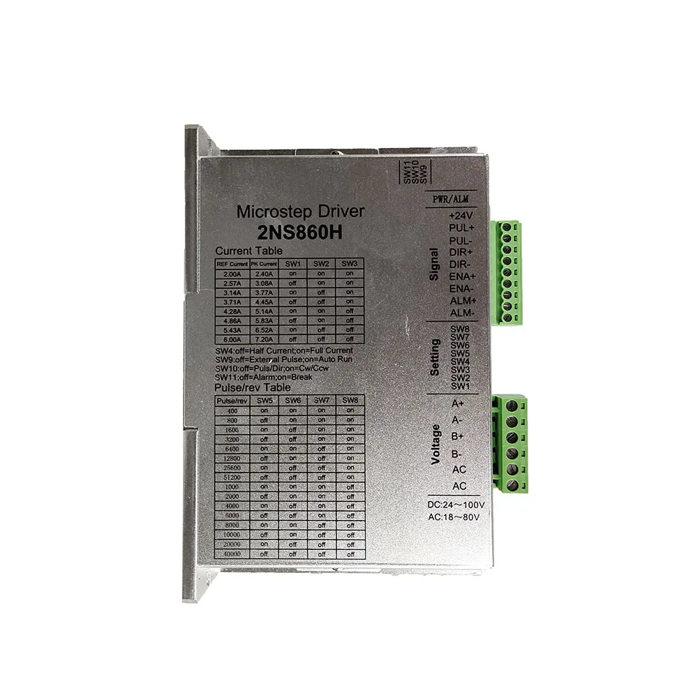 

CNC 2NS860H nema34/86 two-phase digital stepper motor driver mach3 engraving machine CNC system stepper motor driver