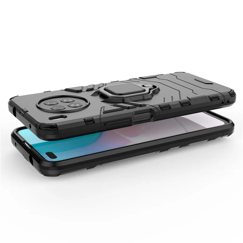 Funda para Huawei Honor 7C, AUM-L41 10X Lite 8X Max, soporte de anillo, funda de tel&eacute;fono para Honor 7C, versi&oacute;n rusa, 5,7 pulgadas-4