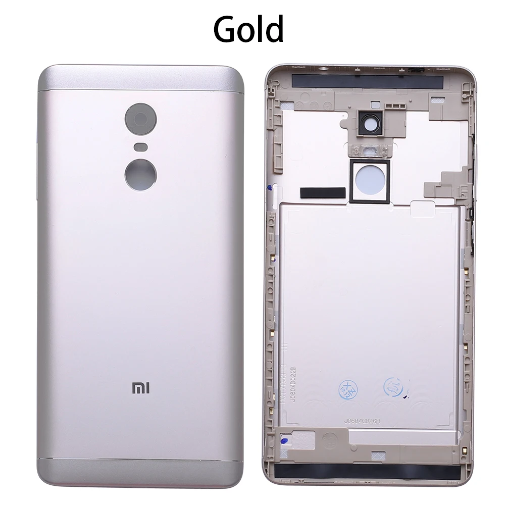 Чехол на заднюю панель батареи для Redmi Note 4X Redmi Note 4, глобальная версия, корпус+ Кнопки громкости+ кнопки питания