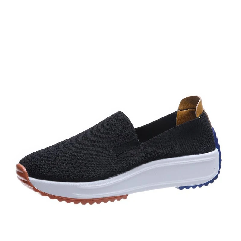 

Women Sneakers 2020 Fashion Woman Mesh Breathable Casual Female Comfortable Sneakers Flat Heel Solid Color Light Shoes