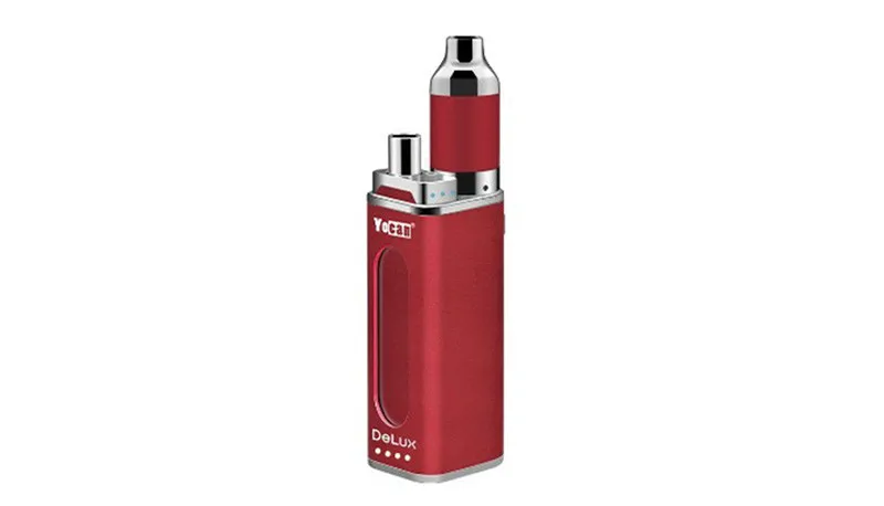 

Yocan Delux Kit 1500mah Battery Delux and Mini Box MOD E Cigarette Vape 2 in 1 Magnetic wax atomizer CBD mod