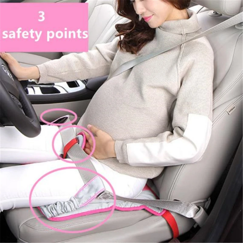 

Car Pregnant Seat Safety Belt With Soft Seat Mat Shoulder Cushion Protection For Woman Girls Safety Anti-Skidding 2021