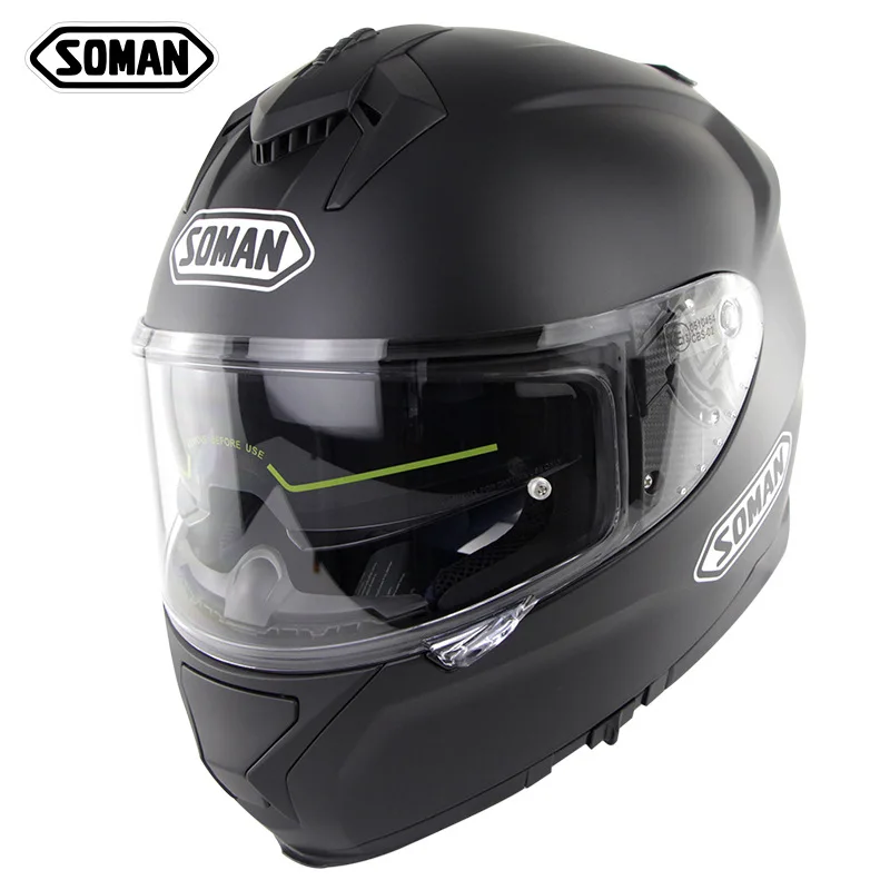 

ECE standard for motorcycle racing protective helmets, reflective double lens helmets for men and women's outdoor riding