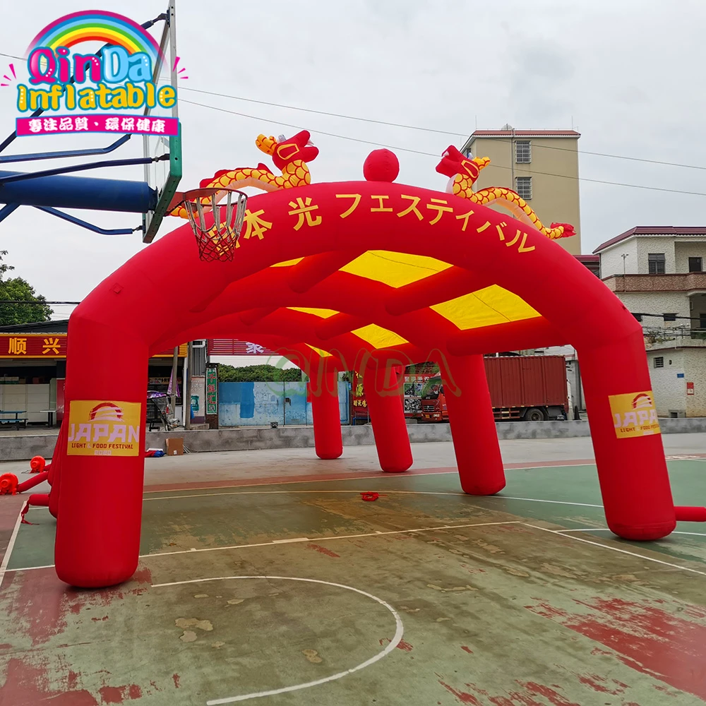 Надувная палатка-паук на заказ наружная реклама надувная купольная палатка igloo |