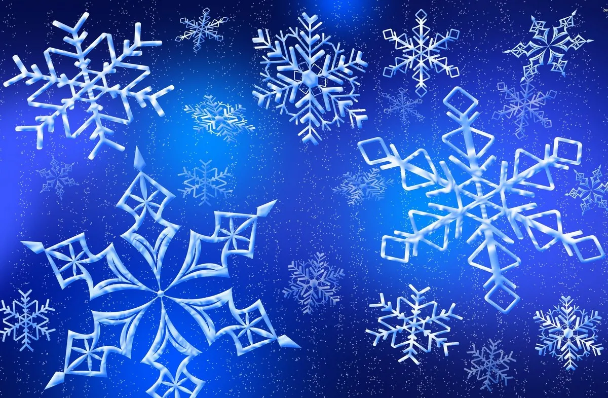 JMINE Div 5D Snowflake blue winter Full Diamond Painting cross stitch kits art High Quality Scenic 3D paint by diamonds